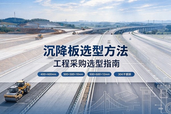 响水沉降板选择方法