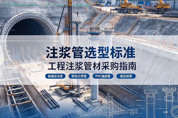 响水注浆管选型标准