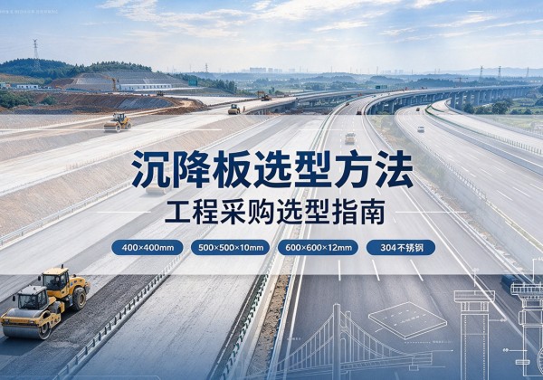 响水沉降板选择方法