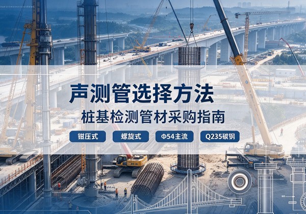 响水声测管选型标准